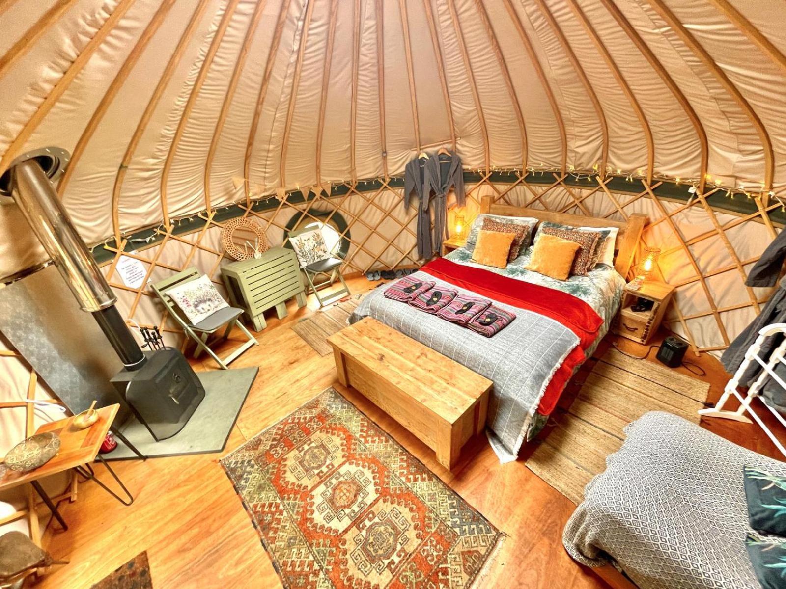 Stamford Meadows Glamping With Private Hot Tubs Hotel Luaran gambar